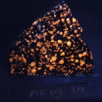 Sodalite pyroxene syenite from Nejoio, Angola